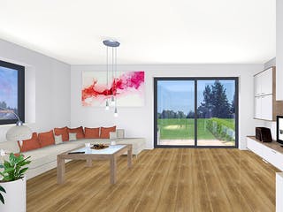 Fertighaus EDITION B 128.2 von WOLF-HAUS Schlüsselfertig ab 355913€, Bungalow Innenansicht 1