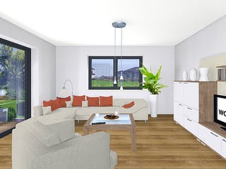 Fertighaus EDITION S 150 von WOLF-HAUS Schlüsselfertig ab 465336€, Stadtvilla Innenansicht 1