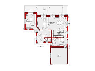 Fertighaus EDITION S 165 von WOLF-HAUS Schlüsselfertig ab 478196€, Stadtvilla Grundriss 1