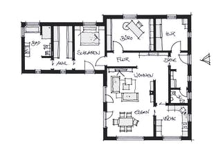 Bungalow Osterhofen Grundriss
