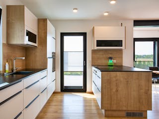 Fertighaus Einfamilienhaus Eichstätt von Wolf System, Stadtvilla Innenansicht 1