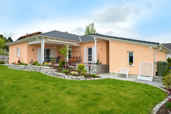Außenaufnahme Wolfsystem Bungalow Nöham