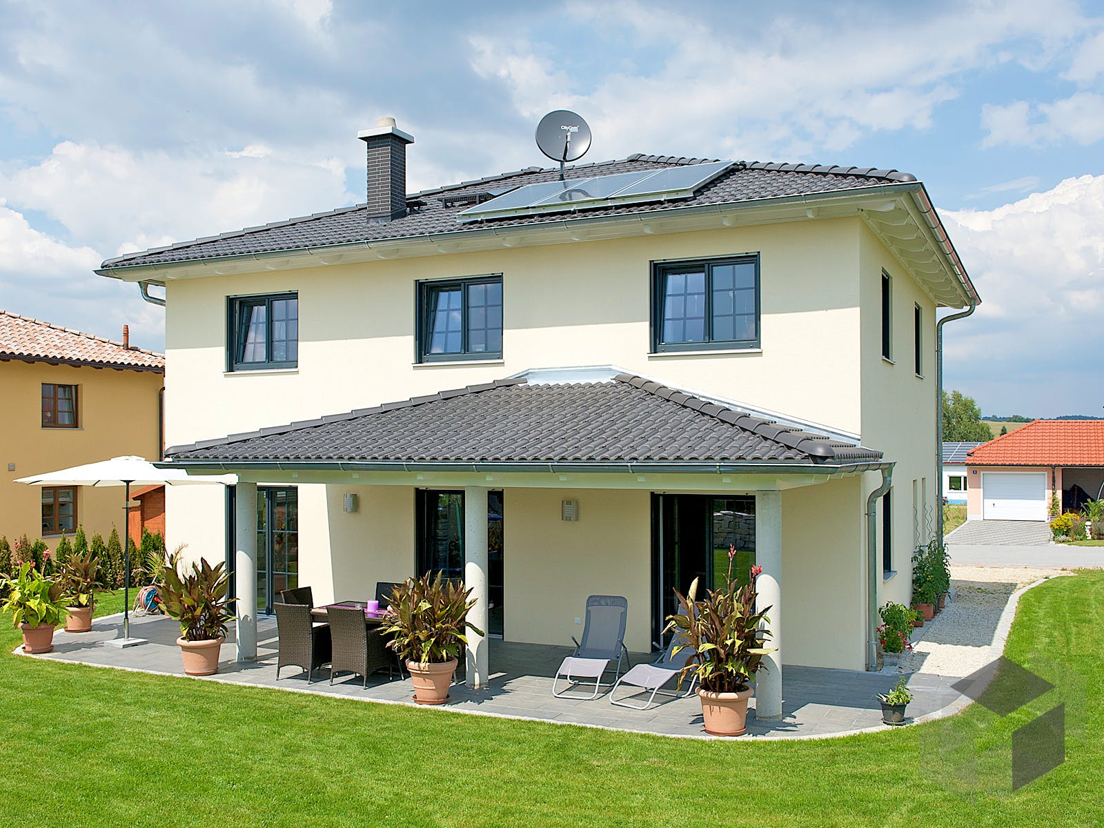 Einfamilienhaus Kundenhaus Ortenburg Von Wolf System Fertighaus De