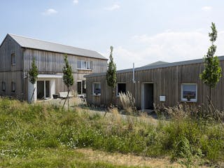 Fertighaus Landhaus Bullinger von Wolf System, Satteldach-Klassiker Außenansicht 3