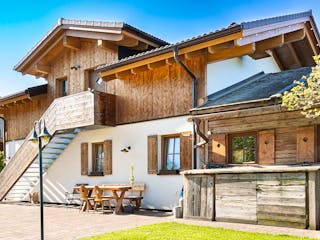 Fertighaus Landgut Wickerbachmühle von Wolf System, Satteldach-Klassiker Außenansicht 4