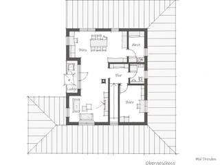 Fertighaus Musterhaus Dresden von Wolf System, Stadtvilla Grundriss 2