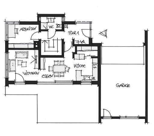 Wolfsystem Kundenhaus Schwabmünchen Floorplan 1