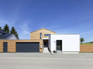 Fertighaus Wriedt von Bau-Fritz Schlüsselfertig ab 540000€, Satteldach-Klassiker Außenansicht 7 Fertighaus Wriedt von Bau-Fritz Schlüsselfertig ab 540000€, Satteldach-Klassiker Außenansicht 7