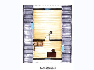 Fertighaus Haus Müller von Wiese und Heckmann, Satteldach-Klassiker Grundriss 2