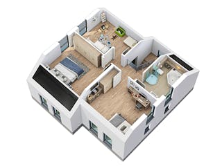 Massivhaus Aktionshaus EFH 144 von Ytong Bausatzhaus, Satteldach-Klassiker Grundriss 4