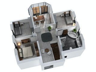 Massivhaus Einfamilienhaus EFH 151 von Ytong Bausatzhaus, Satteldach-Klassiker Grundriss 4