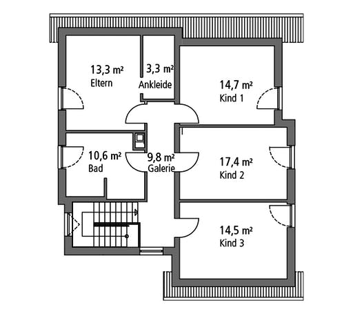 Ytong Einfamilienhaus 173 Floorplan 2