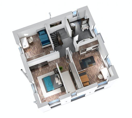Ytong Stadtvilla STV 122 Floorplan 4
