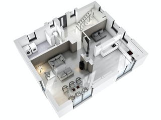 Massivhaus Stadtvilla STV 133 von Ytong Bausatzhaus, Stadtvilla Grundriss 3