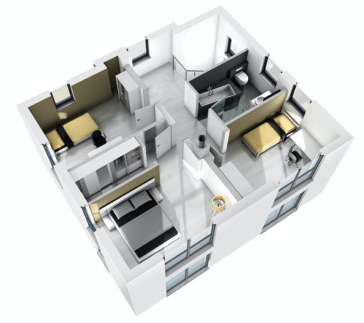 Ytong Stadtvilla STV 133 Floorplan 4