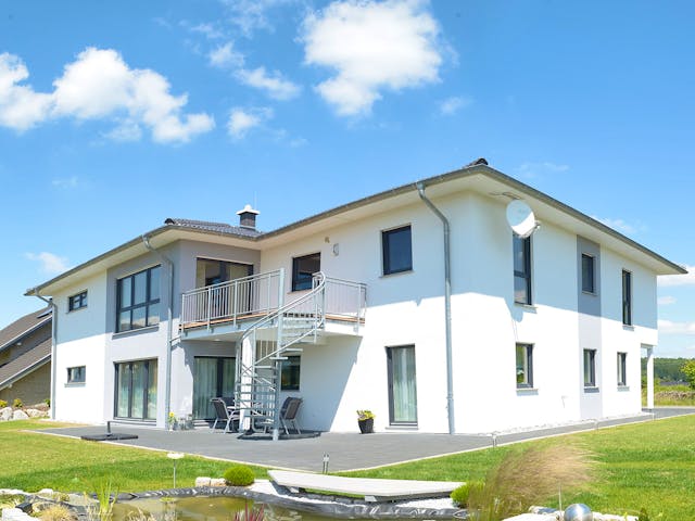 Fertighaus Eris von Fingerhut Haus Schlüsselfertig ab 798717€, Stadtvilla Außenansicht 2