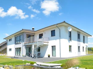 Fertighaus Eris von Fingerhut Haus Schlüsselfertig ab 798717€, Stadtvilla Außenansicht 2