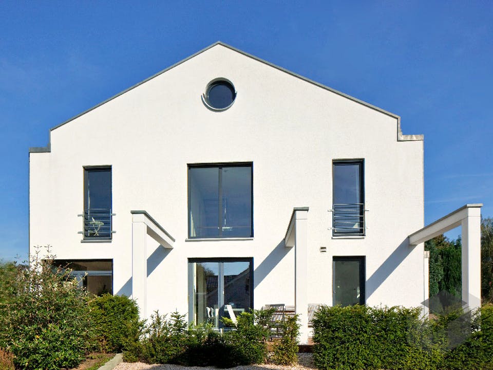 Kundenhaus Arndt von Zaunmüller Massivhaus Außenansicht