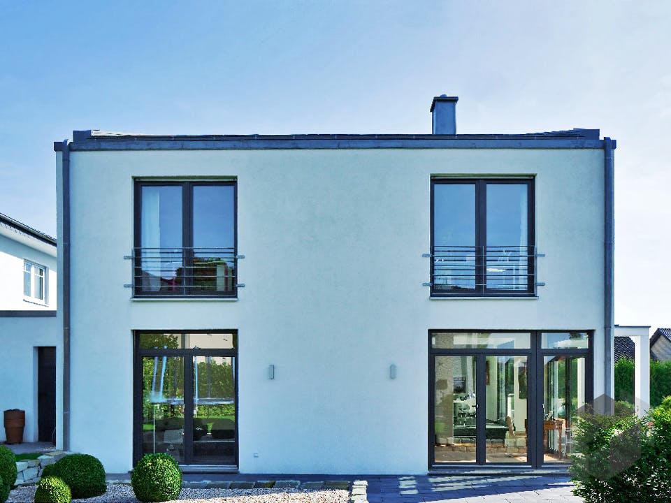Kundenhaus Arndt von Zaunmüller Massivhaus Außenansicht