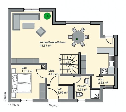Zaunmüller - Fichtner Floorplan 1