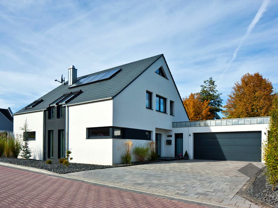 Kundenhaus Götze von Zaunmüller Massivhaus Außenansicht