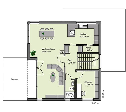 Zaunmüller - Heuberger Floorplan 1