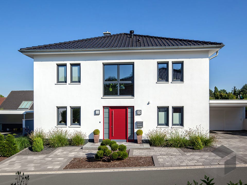Kundenhaus Ihle von Zaunmüller Massivhaus Außenansicht