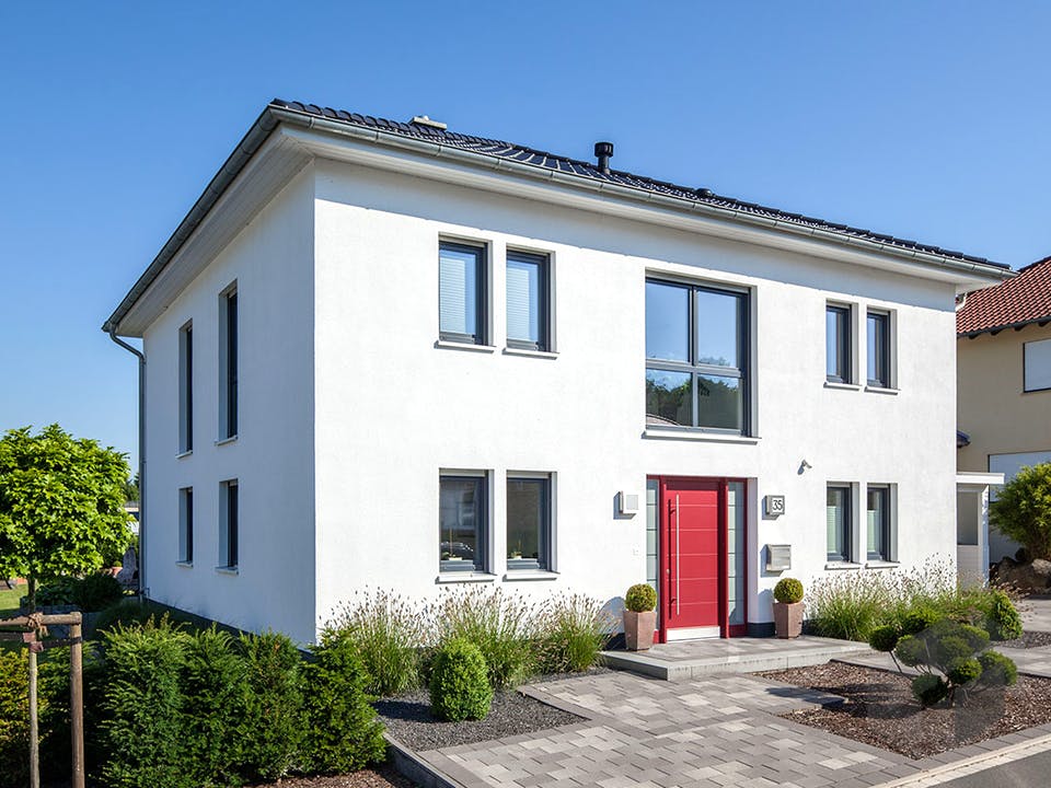 Kundenhaus Ihle von Zaunmüller Massivhaus Außenansicht