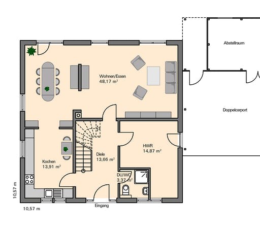Zaunmüller - Ihle Floorplan 1
