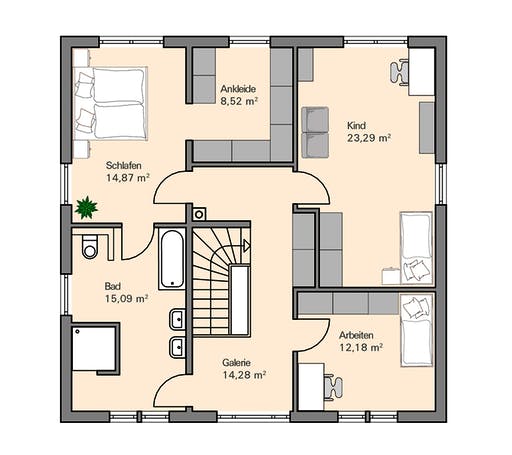 Zaunmüller - Ihle Floorplan 2