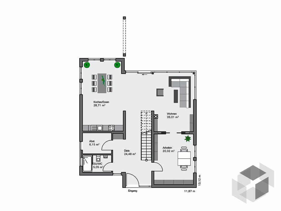 Kundenhaus Jonas von Witt Zimmerei Grundriss