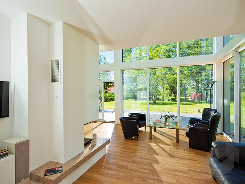 Kundenhaus Jonas von Witt Zimmerei Innenansicht