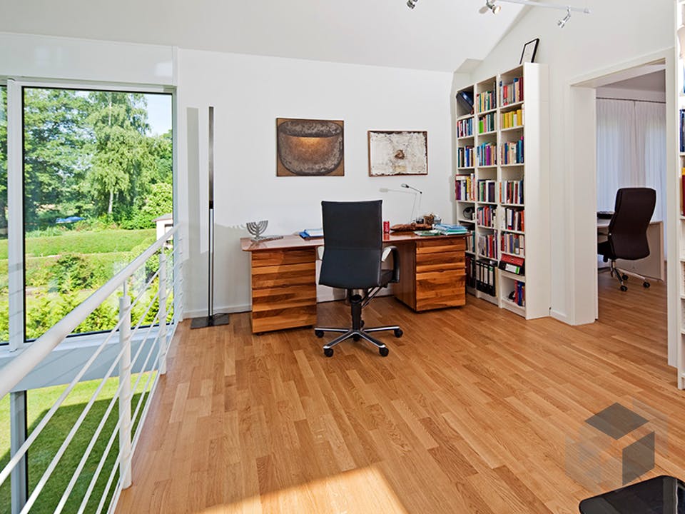 Kundenhaus Jonas von Witt Zimmerei Innenansicht