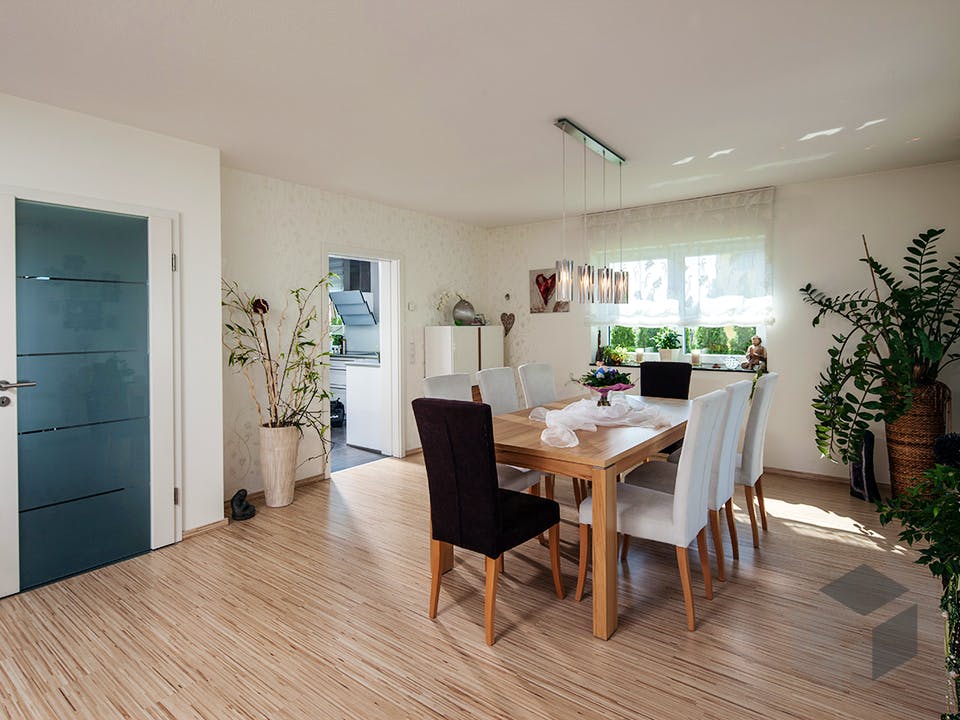 Kundenhaus Lindner von Witt Zimmerei Innenansicht