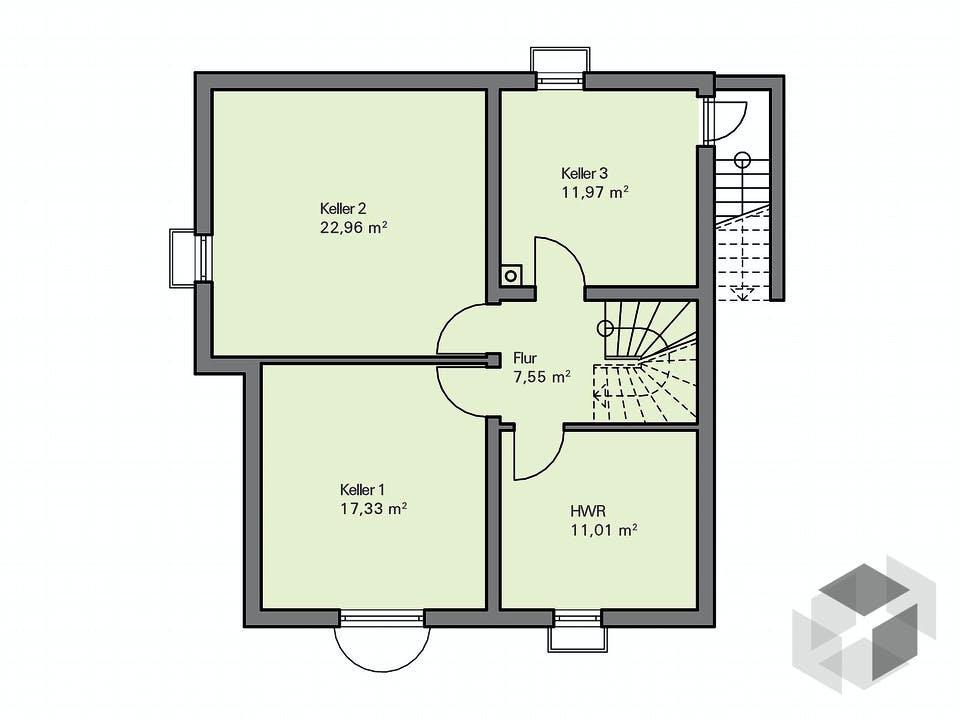 Kundenhaus Maiwald von Zaunmüller Massivhaus Grundriss