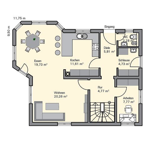 Zaunmüller - Niedermayer Floorplan 1