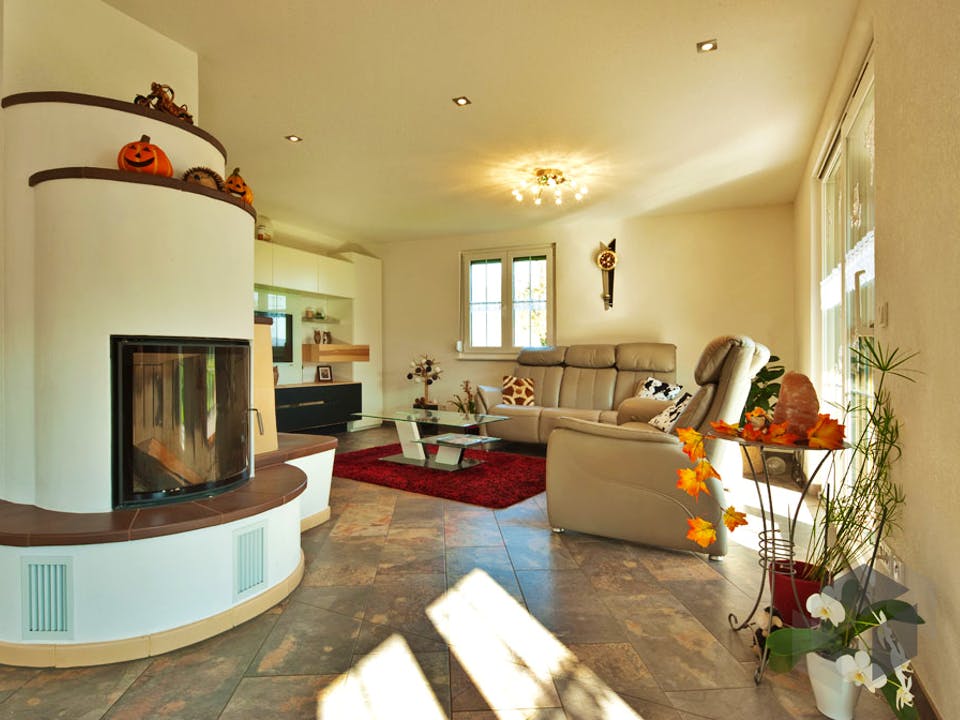 Kundenhaus Niedermayer von Zaunmüller Massivhaus Innenansicht