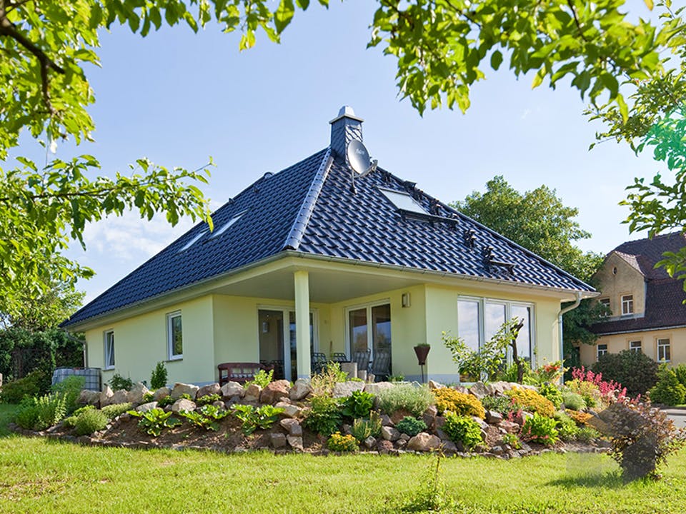 Kundenhaus Tengelmann von Zaunmüller Massivhaus Außenansicht