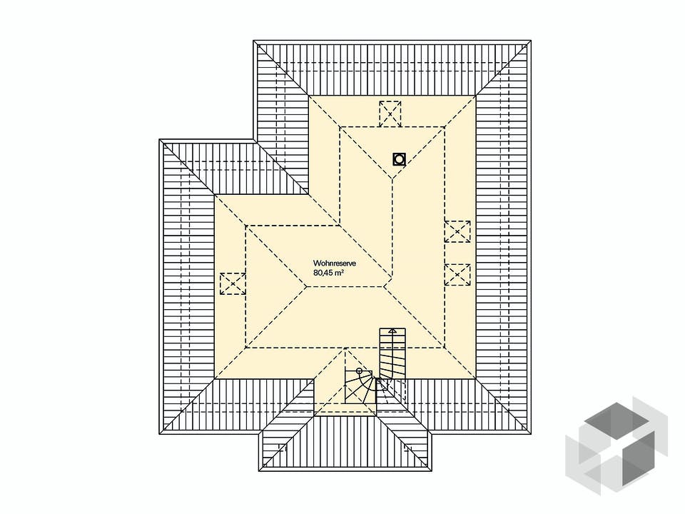 Kundenhaus Tengelmann von Zaunmüller Massivhaus Grundriss