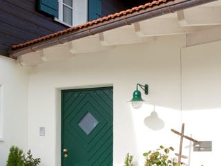 Fertighaus Zeh von Holzhaus Roßkopf Schlüsselfertig ab 247650€, Satteldach-Klassiker Außenansicht 7