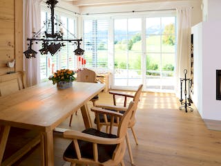 Fertighaus Zeh von Holzhaus Roßkopf Schlüsselfertig ab 247650€, Satteldach-Klassiker Innenansicht 4