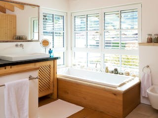 Fertighaus Zeh von Holzhaus Roßkopf Schlüsselfertig ab 247650€, Satteldach-Klassiker Innenansicht 6