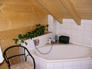 Fertighaus Zell von Holzhaus Rosskopf Schlüsselfertig ab 489000€, Blockhaus Innenansicht 5