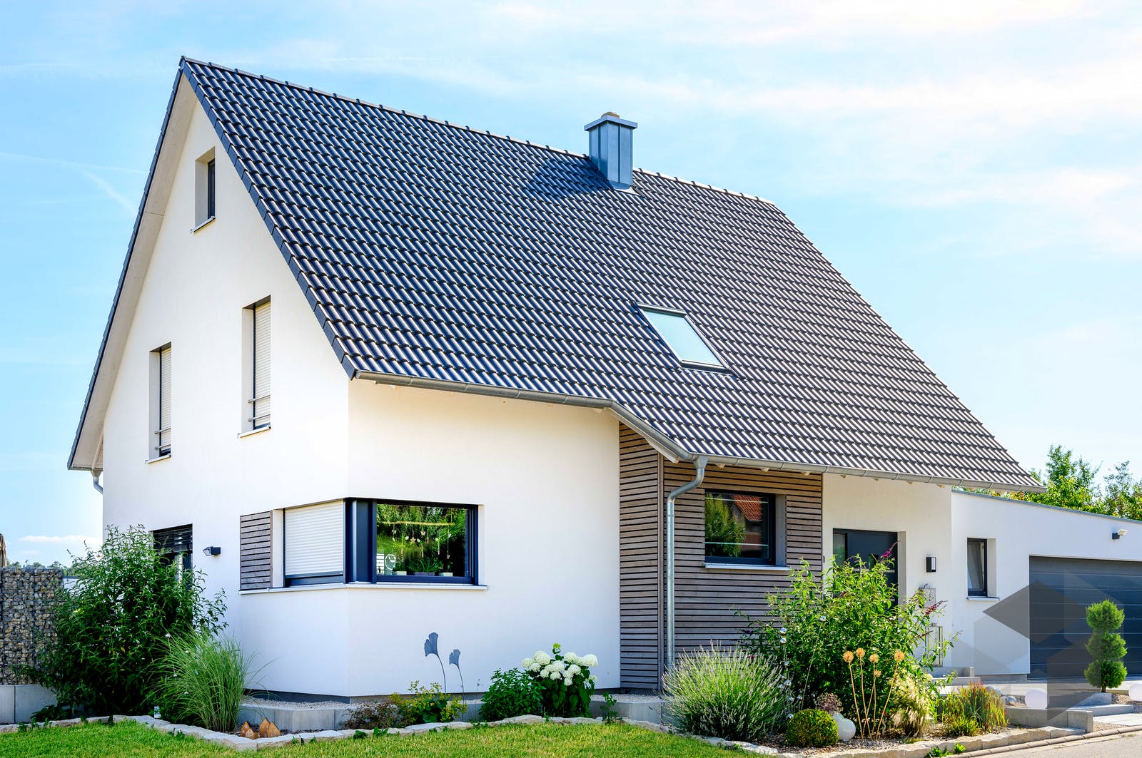 Einfamilienhaus Satteldach mit Doppelgarage von Ziegler Haus Fertighaus.de Einfamilienhaus Satteldach mit Doppelgarage von Ziegler Haus Fertighaus.de