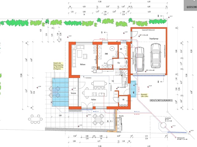 Fertighaus Thoma Stadthaus Modern von Zimmerer-Profibau Schlüsselfertig ab 650000€, Satteldach-Klassiker Grundriss 1