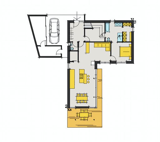 Zimmerer-Profi - Modern Landhaus 7 Floorplan 1