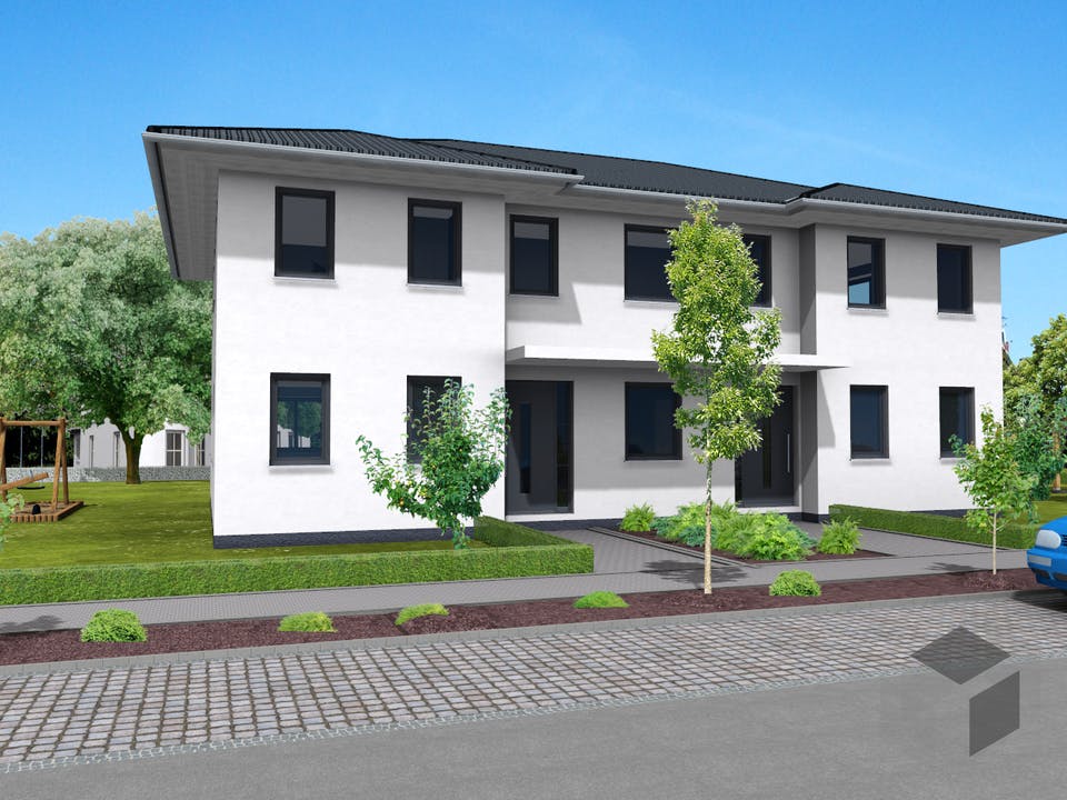 Generationenhaus Spandau von NEWE-Massivhaus Außenansicht