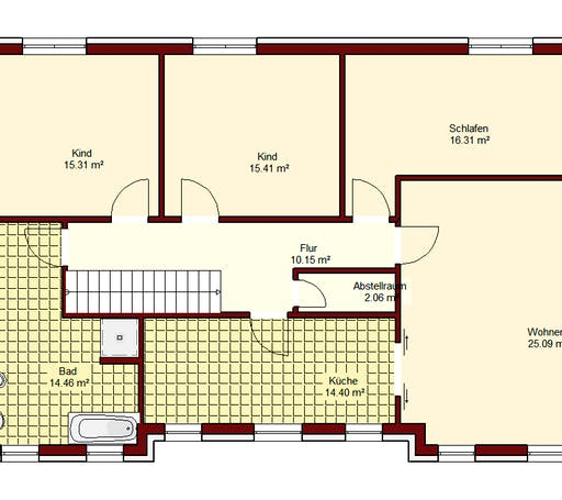 Zweifamilienhaus Spandau Floorplan 2
